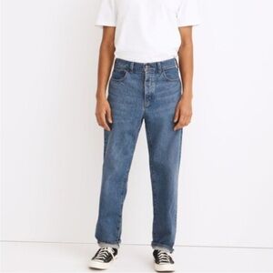 Madewell Vintage Straight Jeans Button Fly Mens Size 31x31